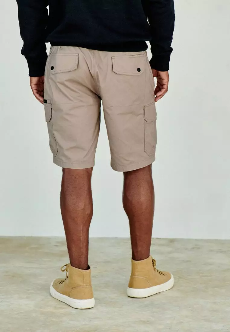 Mens cargo shorts 2025 with tech pocket