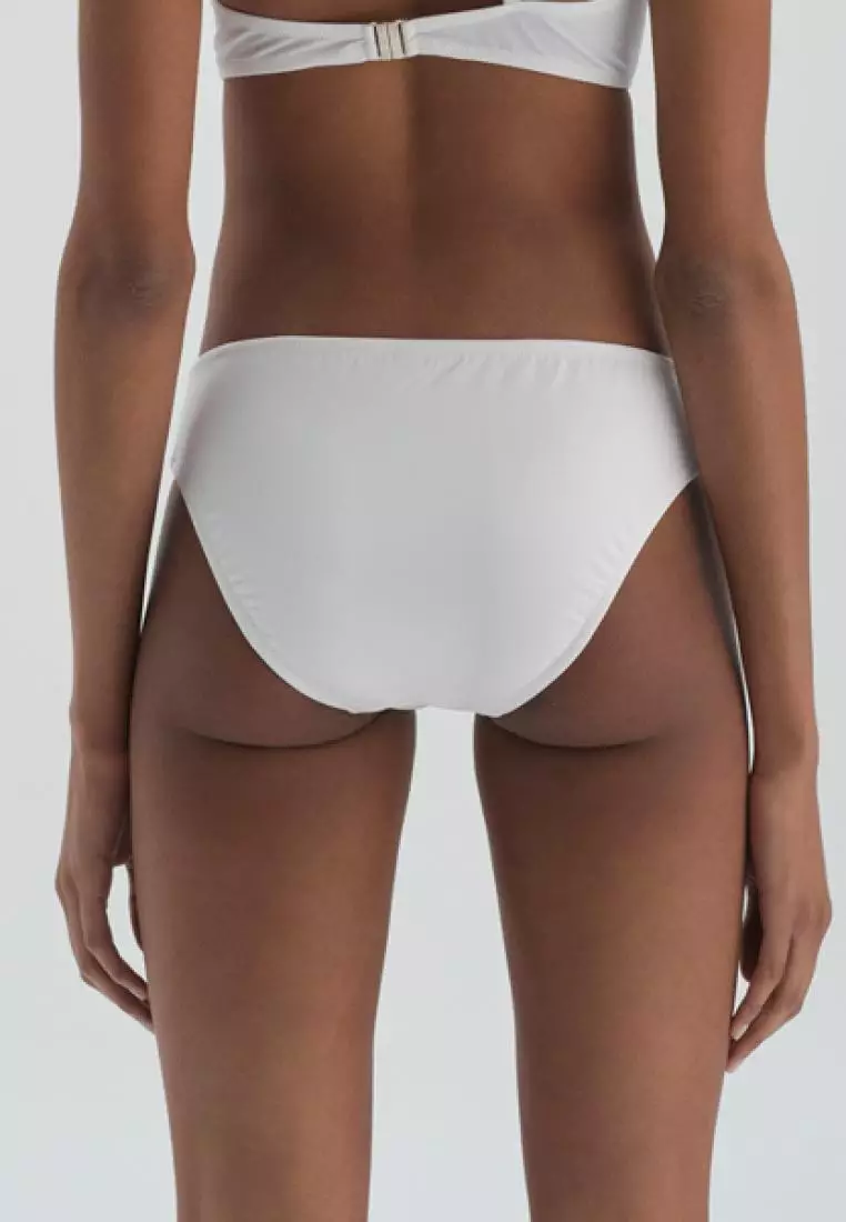 Buy DAGİ White Bikini Bottom, Plain, Slip Beachwear for Women 2025
