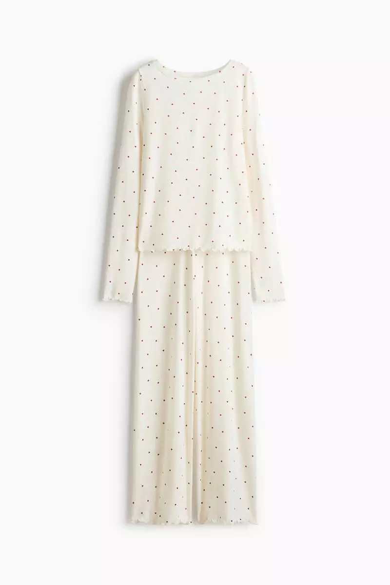 Brushed jersey pyjamas