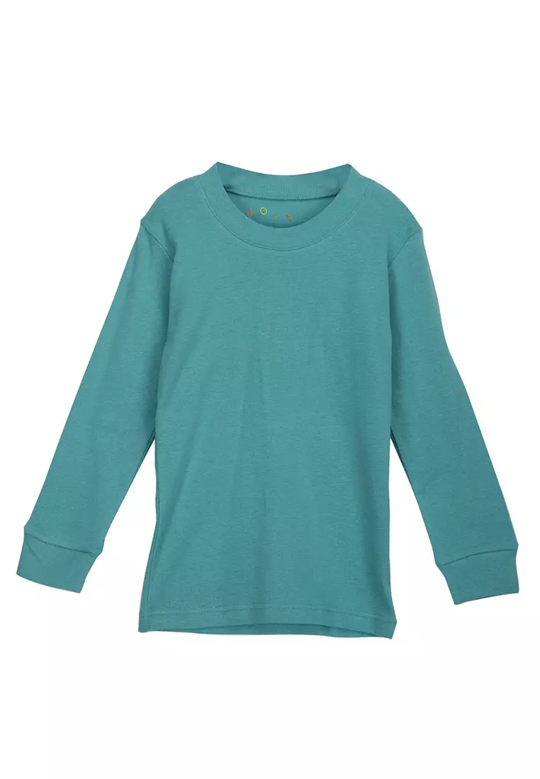 Move Two-Piece Long Sleeves Pajama Set For Boys