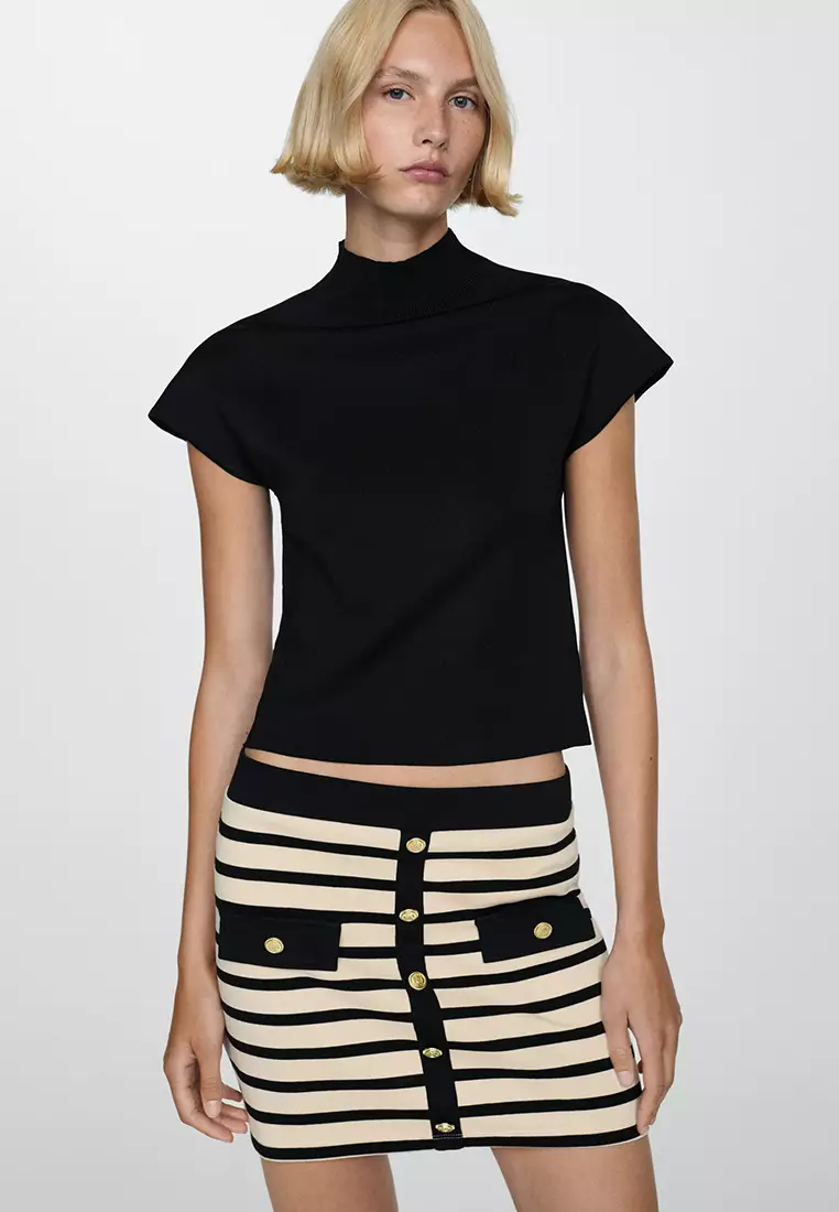 Knit skirt mango 2025