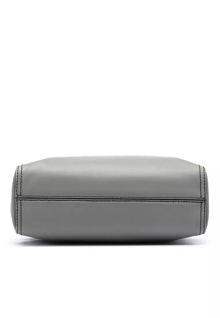 Pre-Loved Bottega Veneta Intrecciato Trimmed Nappa Crossbody