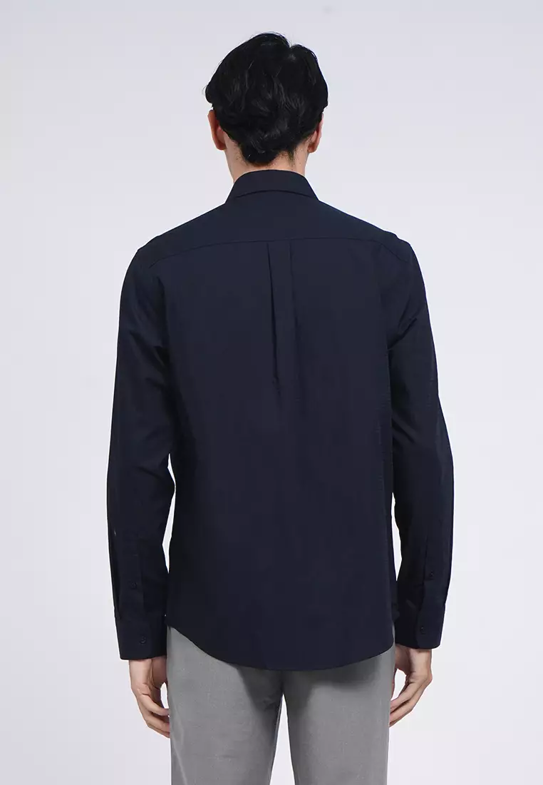 Long Sleeve Dobby Shirt