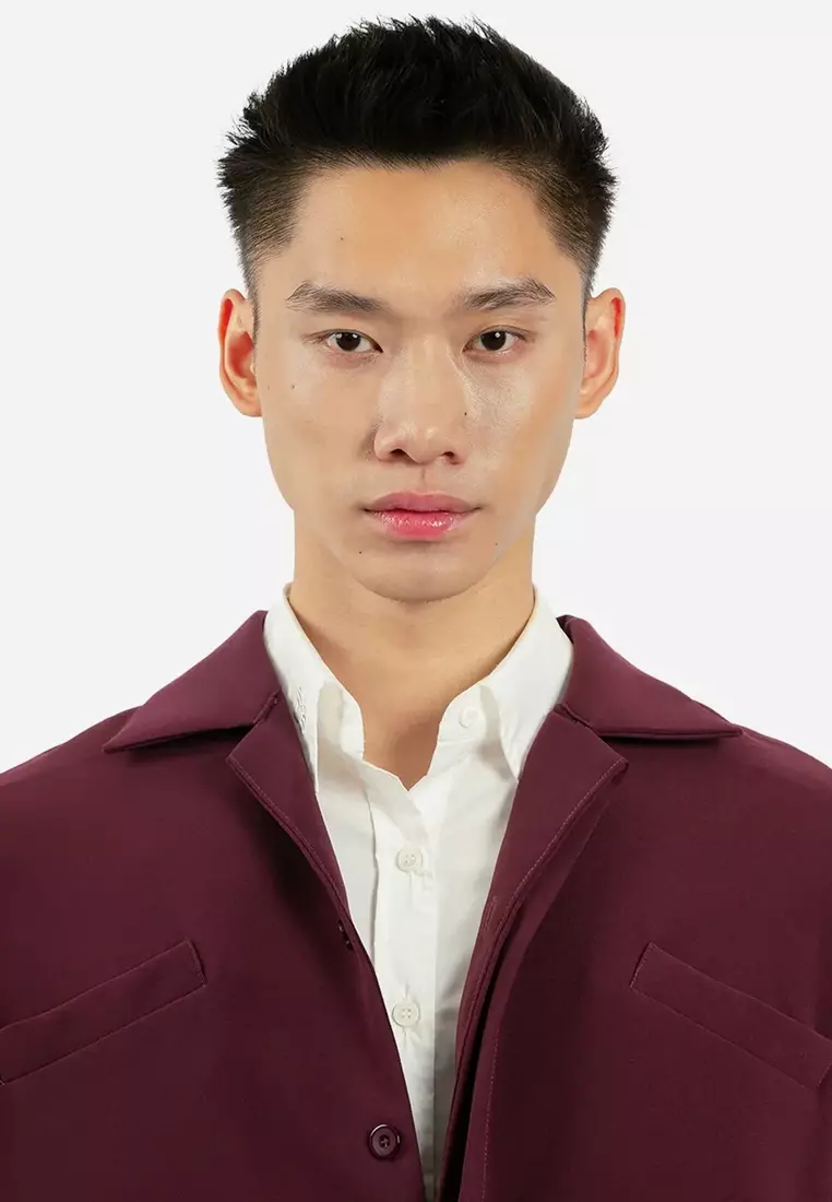 Remy Shirt in Burgundy