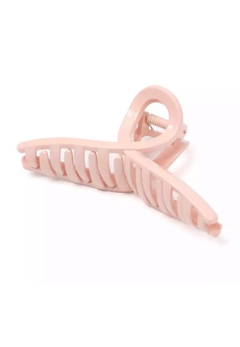 Glamorbit pink Pink Messy Hair Claw Clip 22BE4AC130BD26GS_1