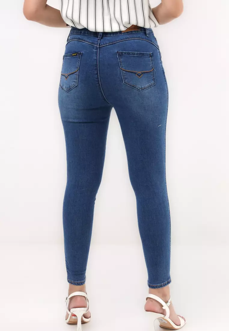 Cropped Skinny High Waist