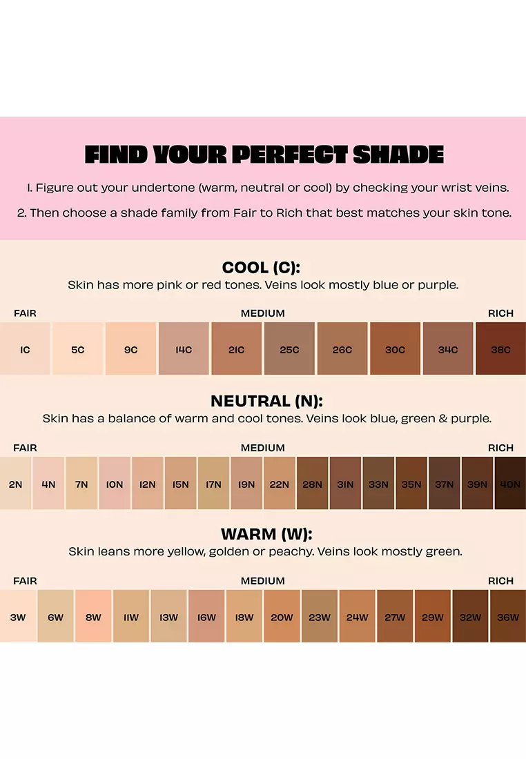 NEW! Benefit - The POREfessional Foundation Shade 11W Excellence