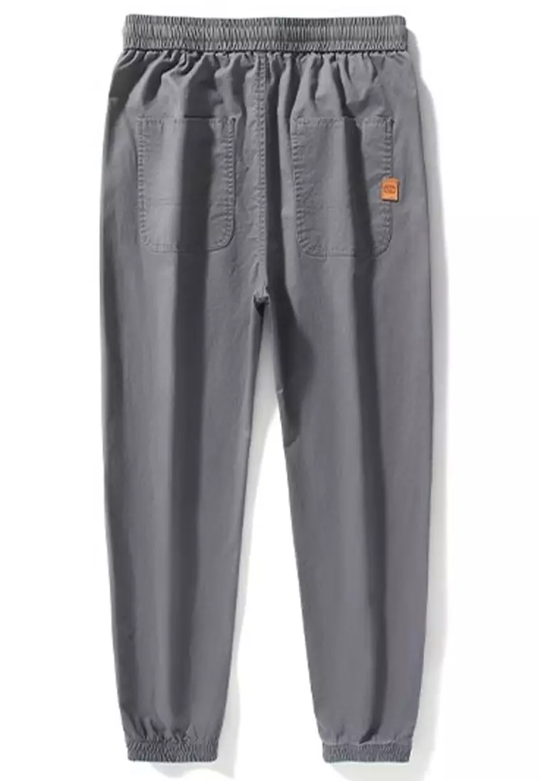 Drawstring Slim Jogger Pants
