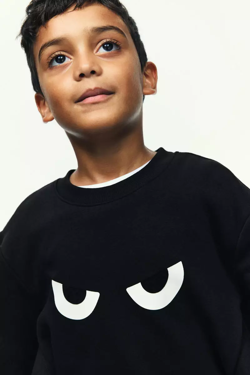 Appliquéd sweatshirt