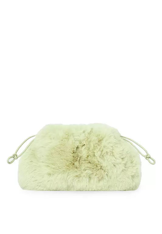 Cavatelli Mini Clutch - Faux Fur