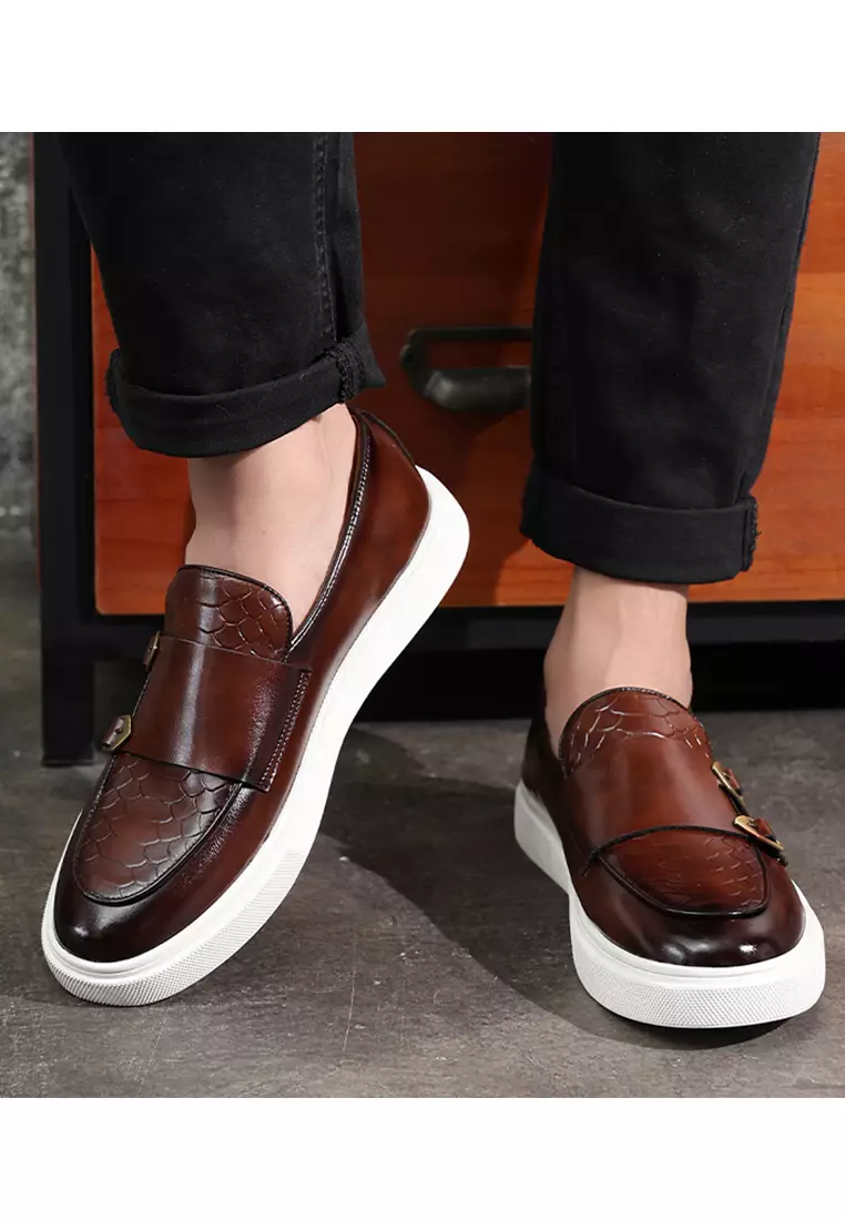 Loafers Mens Brown Dress Shoes With White Soles Buy Twenty Eight