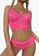 LYCKA pink LEB2250-Lady Two Piece Sexy Bra and Panty Lingerie Sets (Pink) EE9B4US8A38D56GS_1