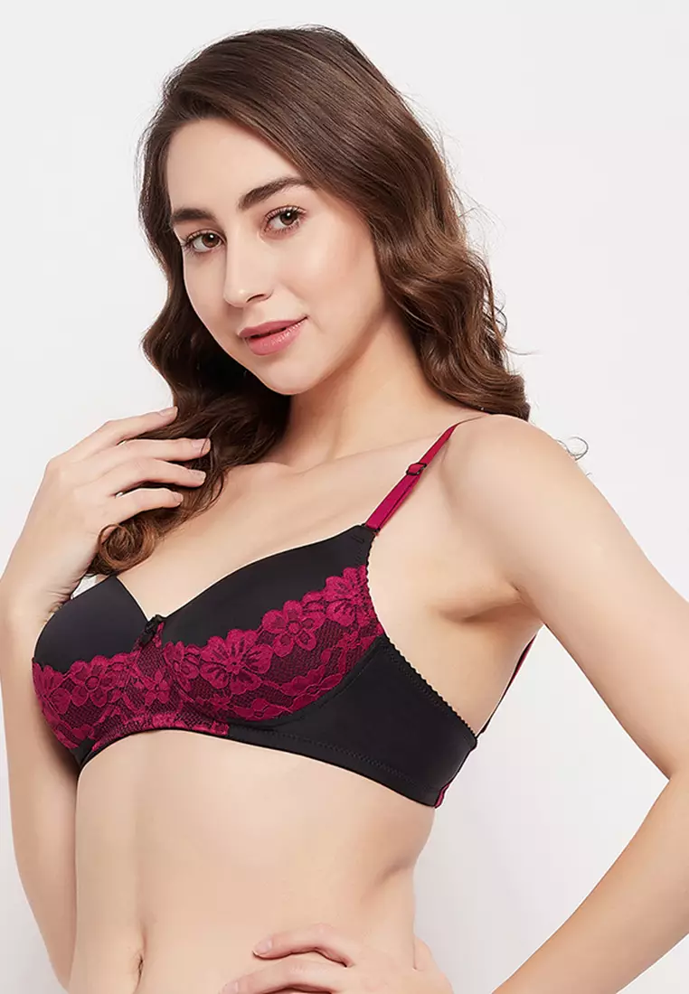 Padded Non-Wired Multiway Bra in Black