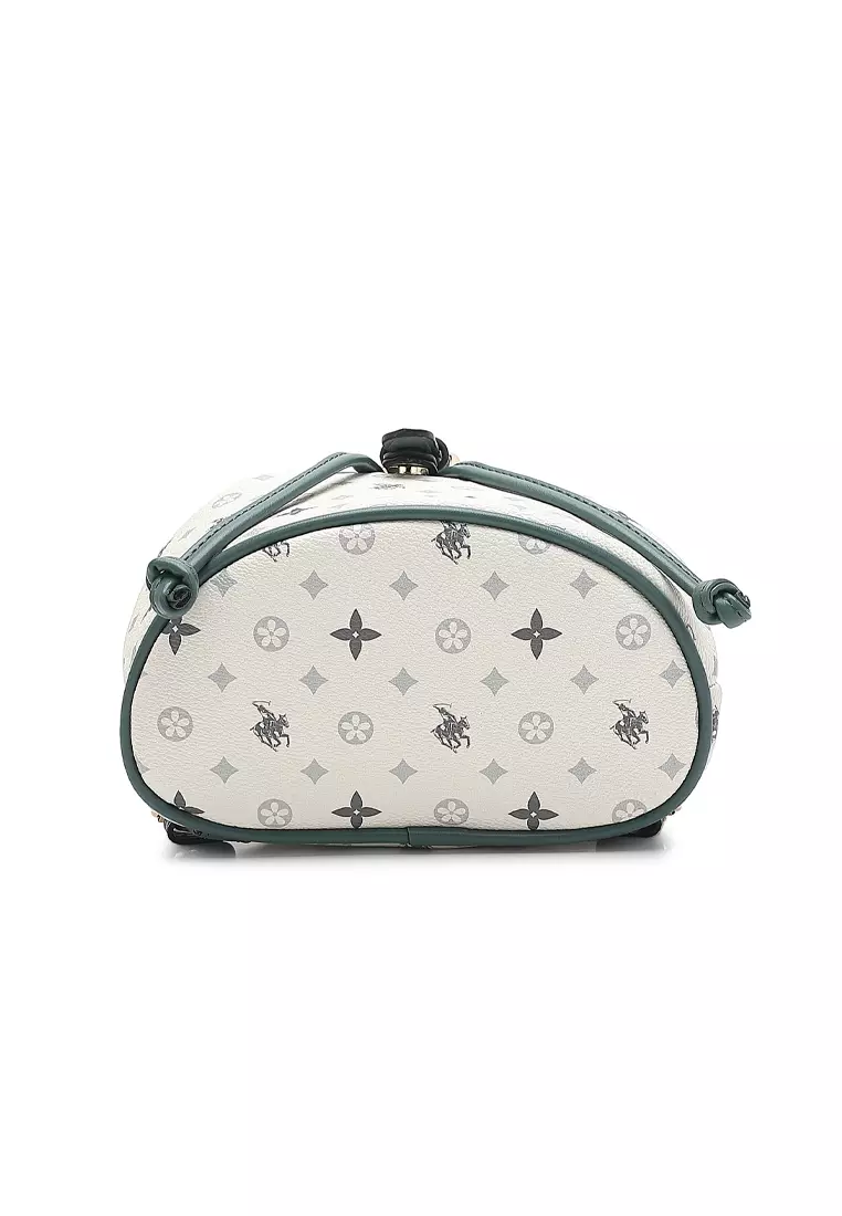 Women's Monogram Mini Backpack - Grey