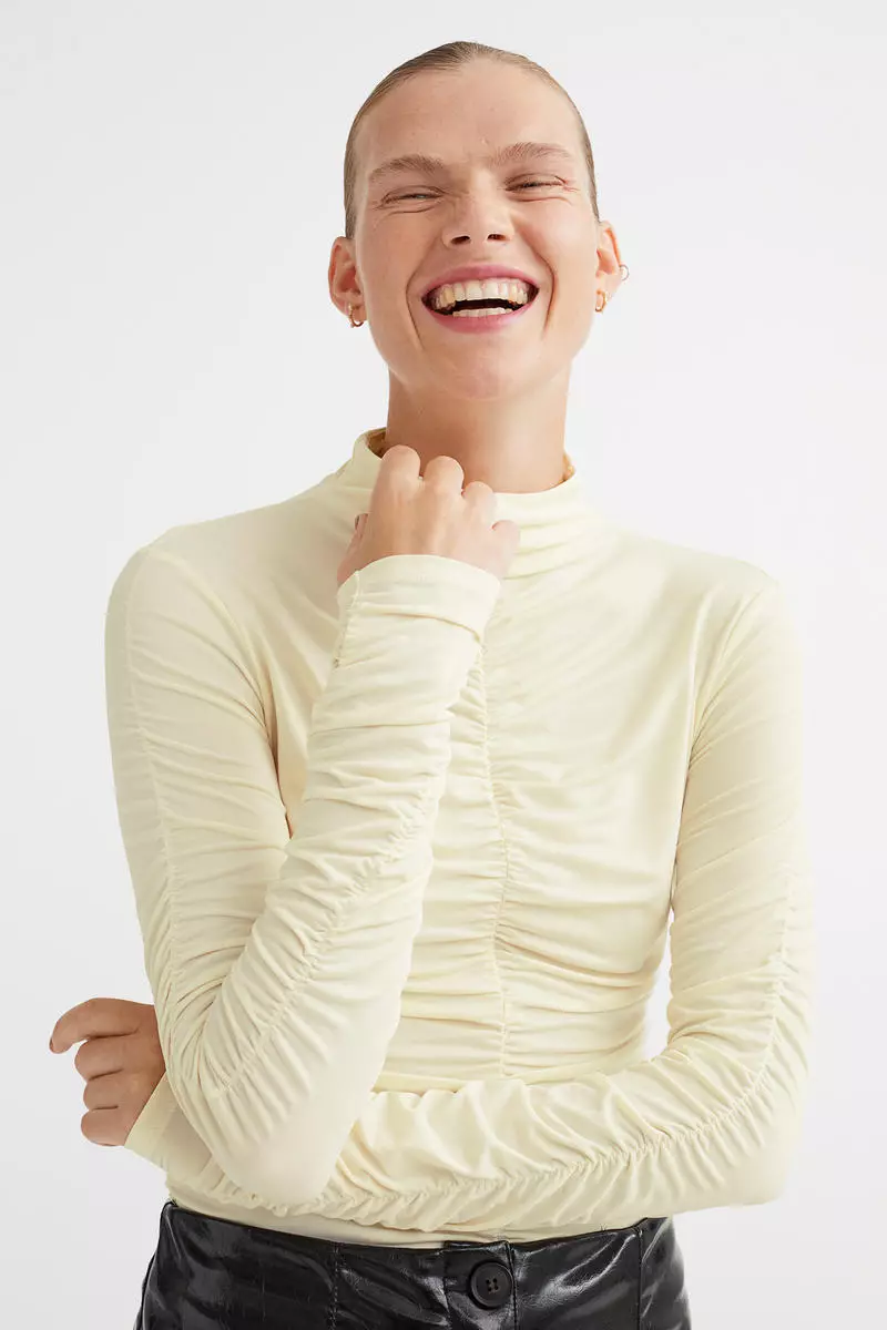 H&m mock neck top on sale