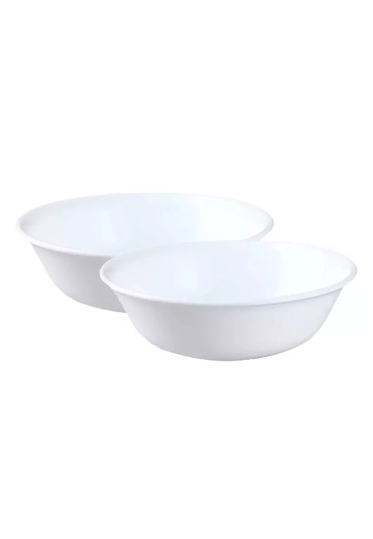 Buy Corelle Corelle 2 Pcs 1L Vitrelle Tempered Glass Serving Bowl