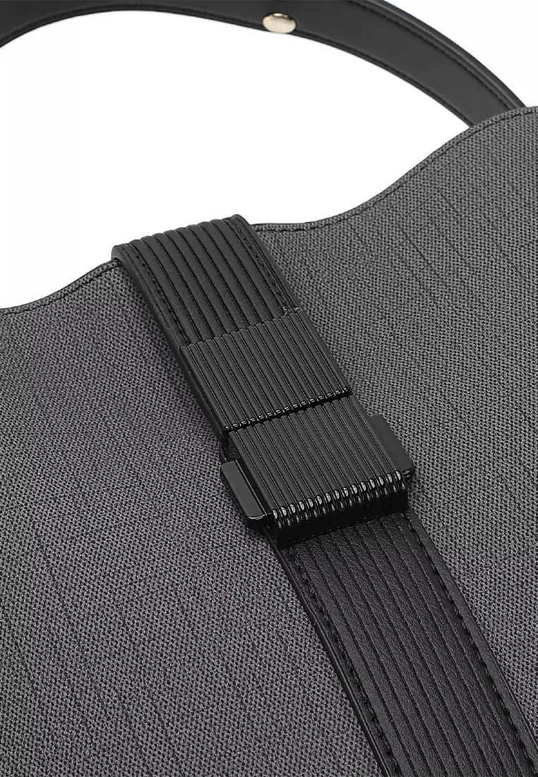 Women's Top Handle Bag / Sling Bag / Crossbody Bag / Shoulder Bag - Black