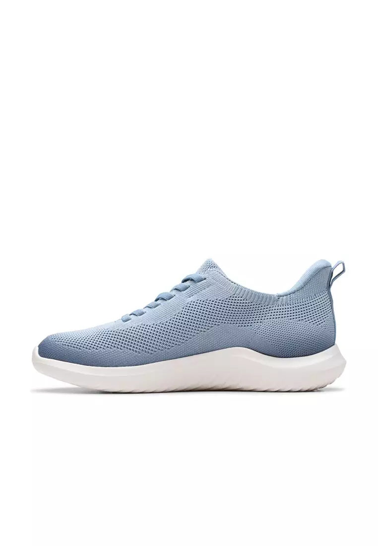 Cloudsteppers Womens Nova Lace Sneakers - Blue Grey