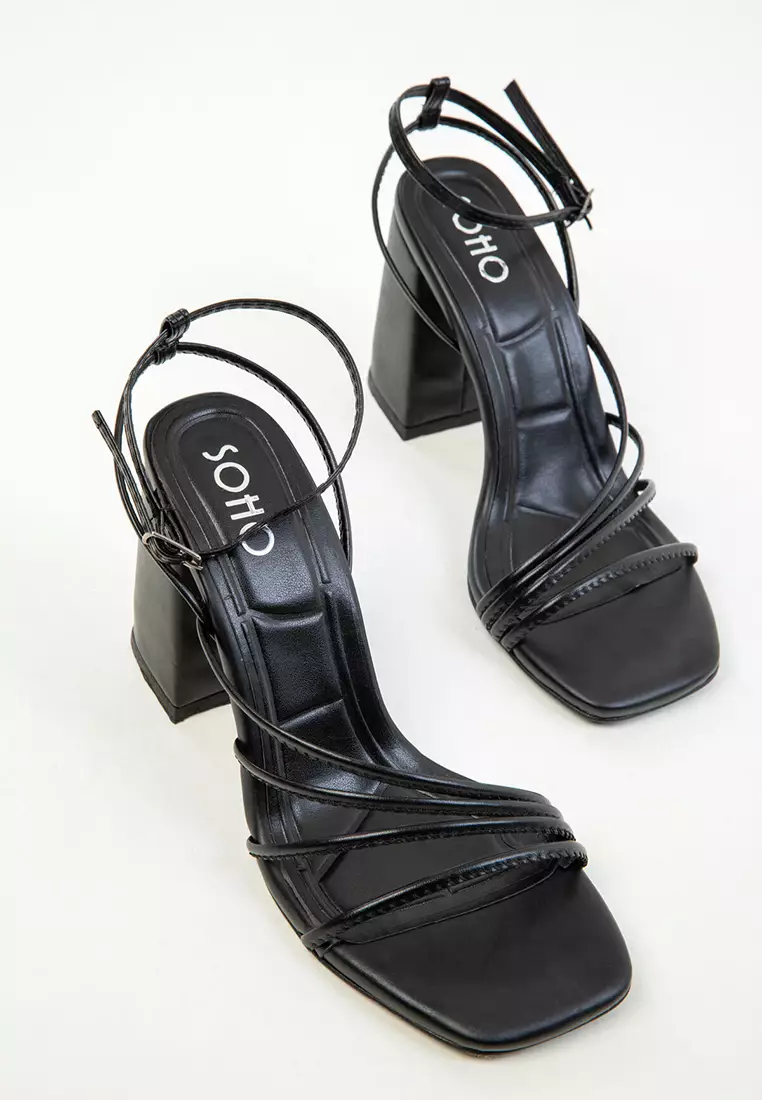 Women's Black Classic Heels 20282