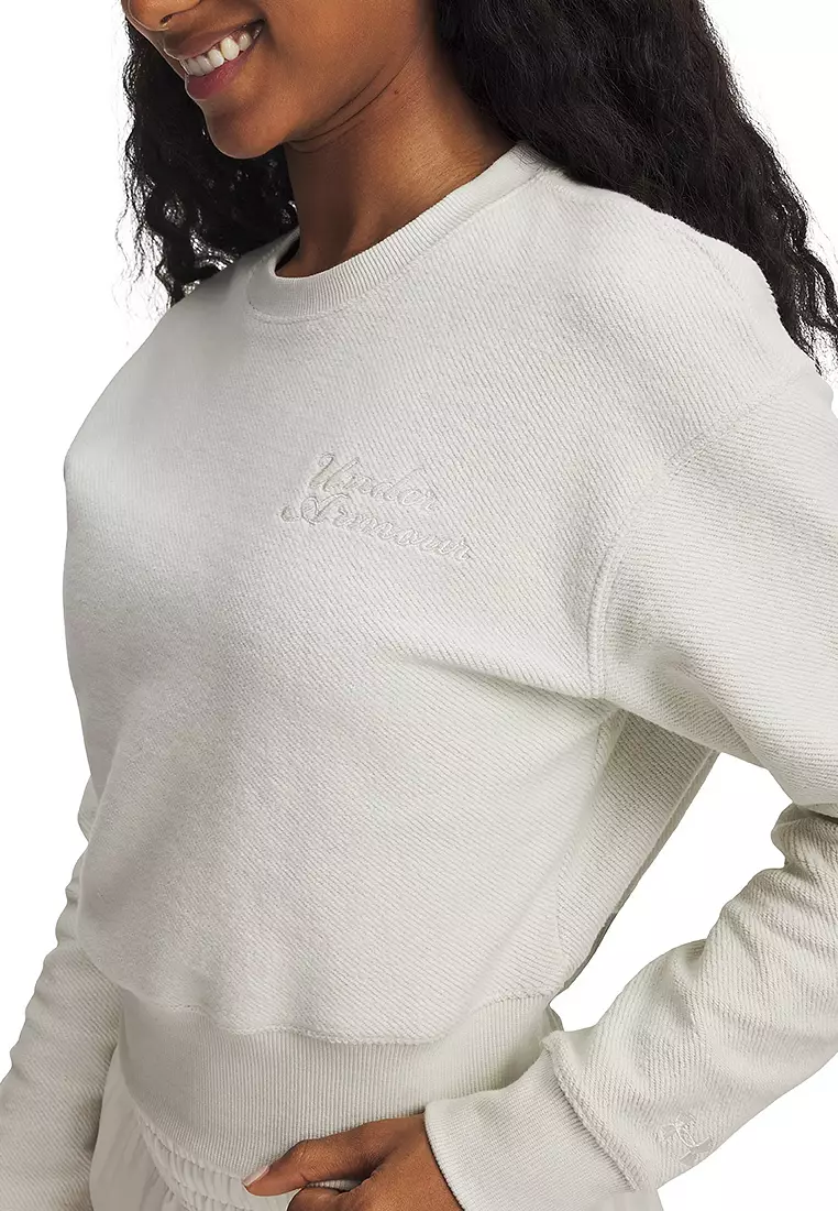 Icon Terry Varsity Crew Sweatshirt