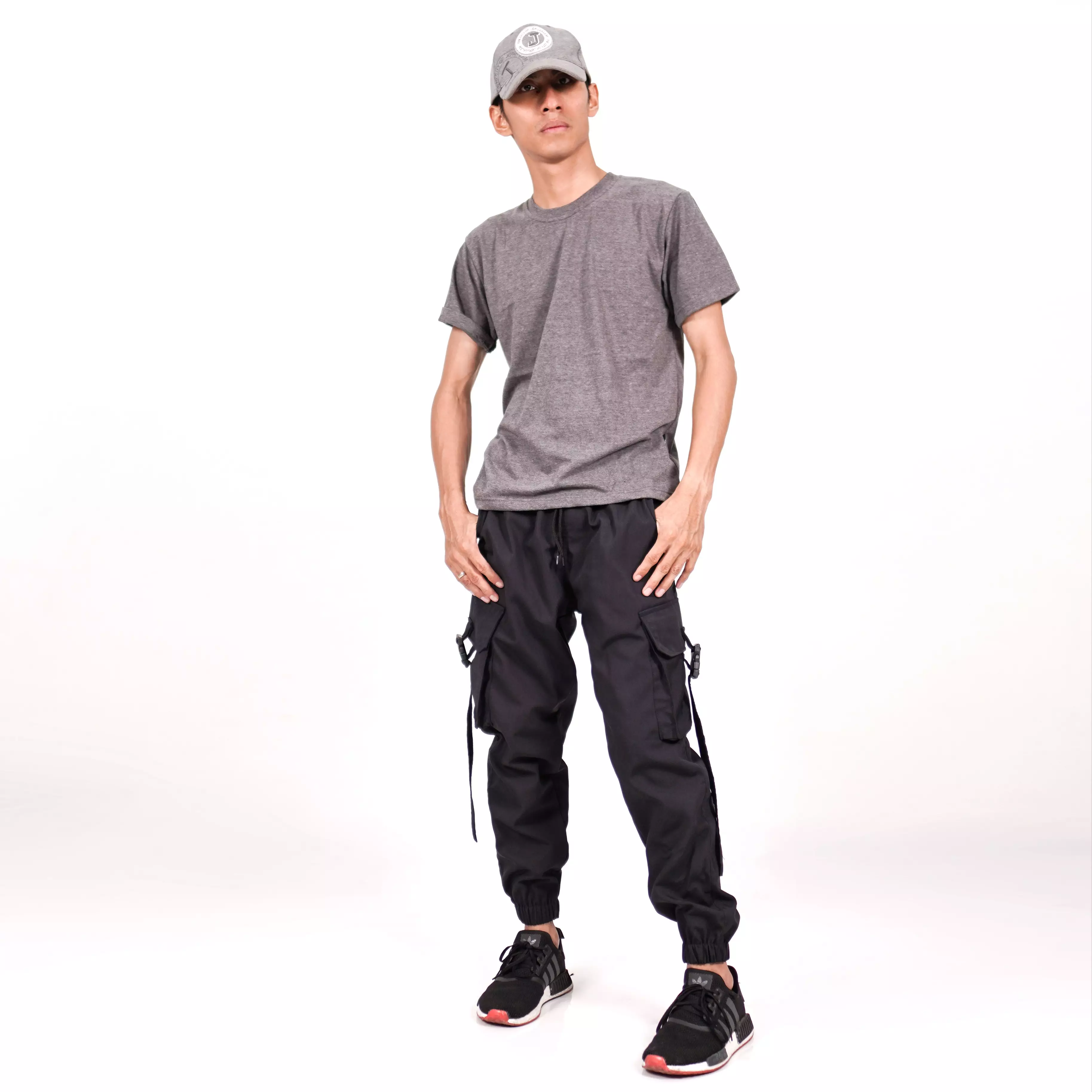 OKECHUKU Arthur Celana Hypebeast Celana Cargo Jogger Cargo Pants Pria