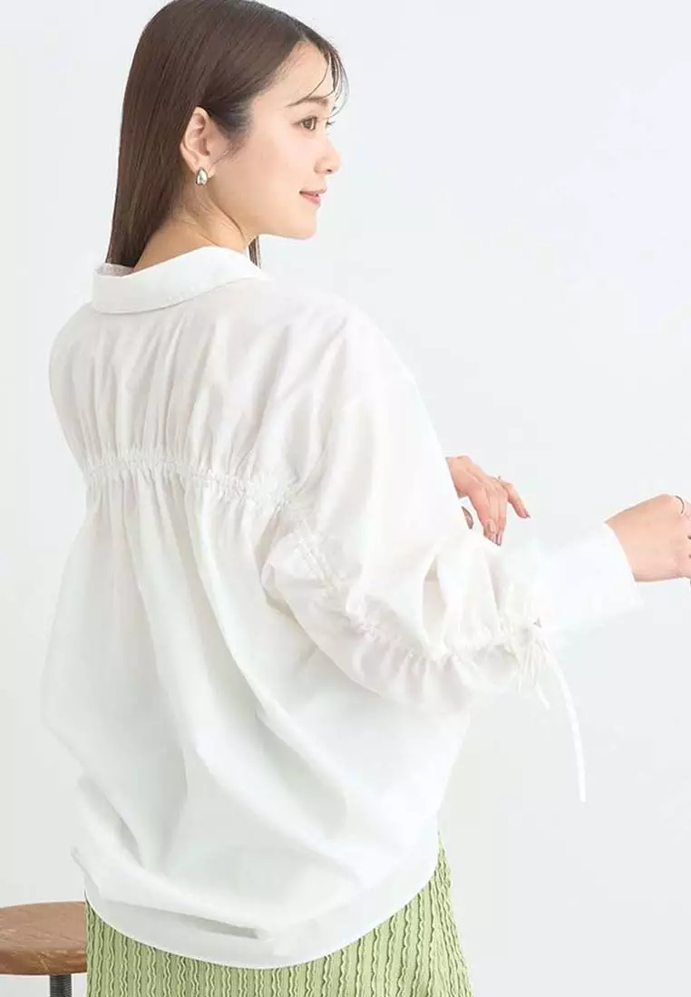 Earth Music  & Ecology - Riko Back Drawstring Shirt