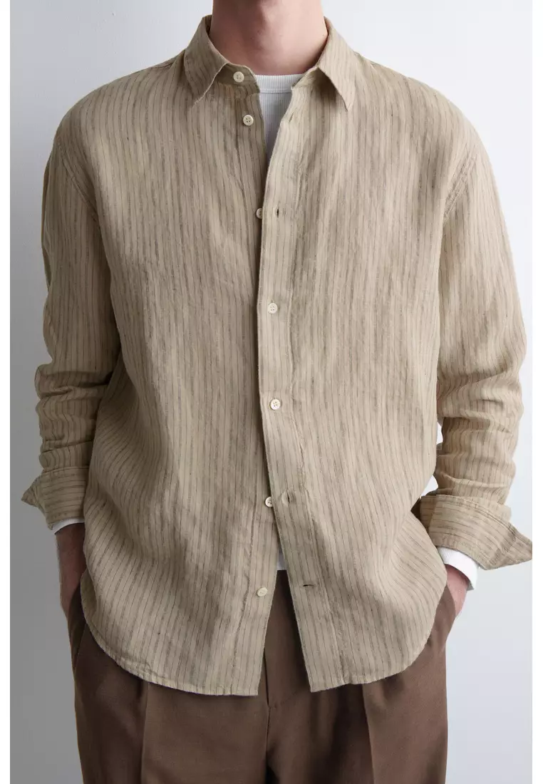 RELAXED LINEN SHIRT