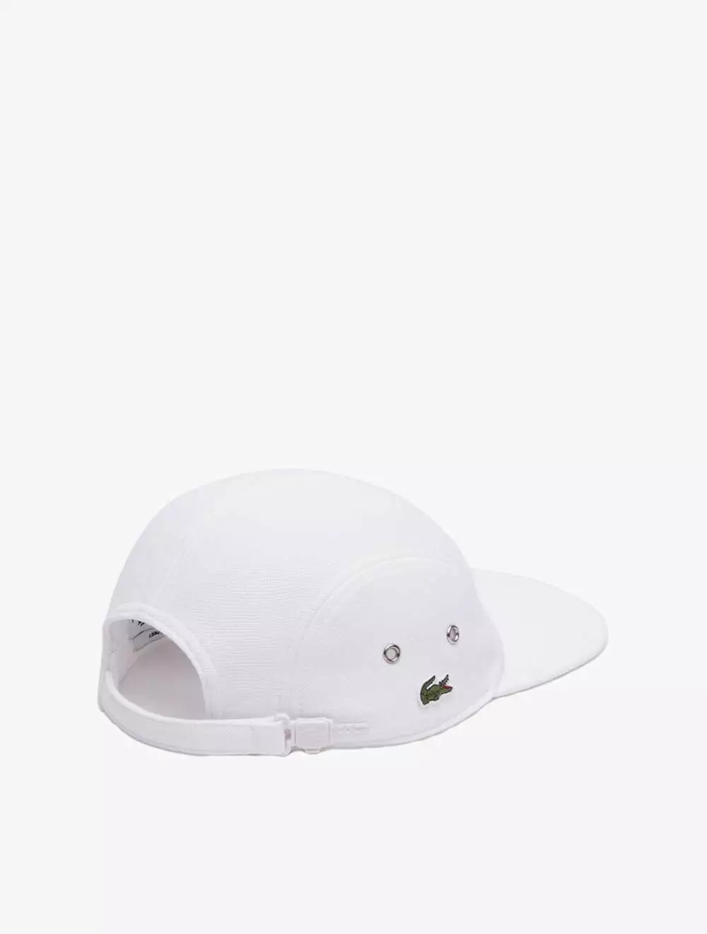 Unisex Girolle Lacoste Organic Cotton Piqué Cap - White