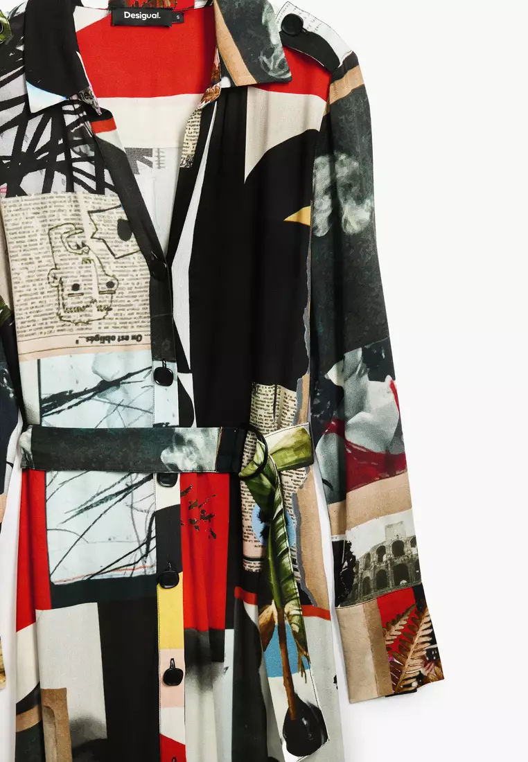 Collage dress M. Christian Lacroix