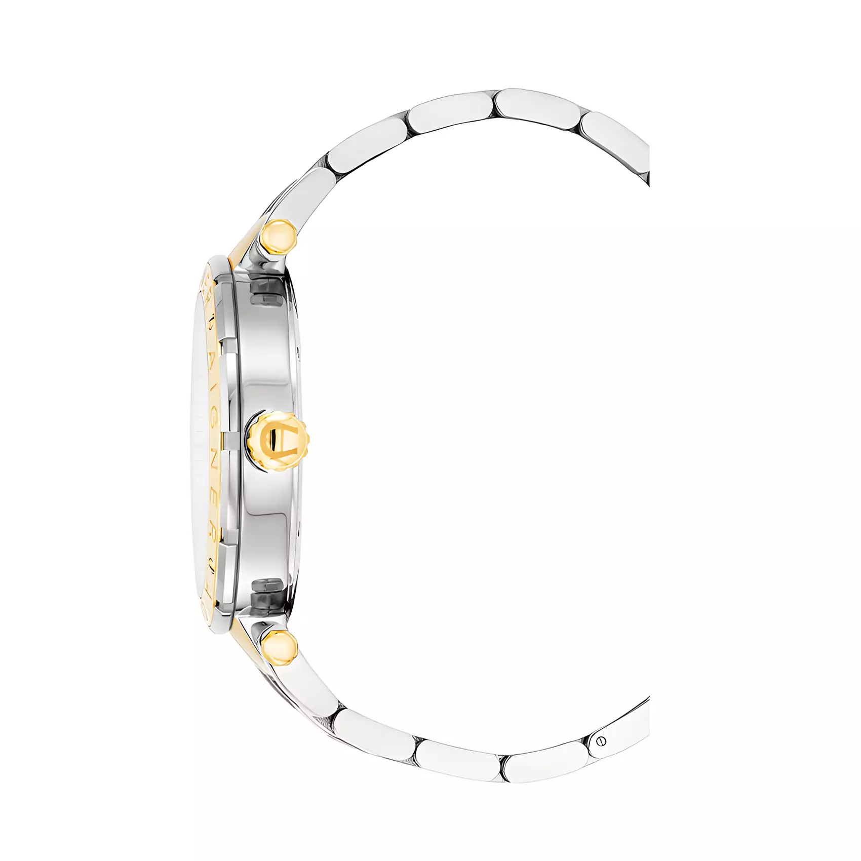 AIGNER Vigevano - Jam Tangan Pria - White Dial Dual Tone Stainless Steel - AGW.235001