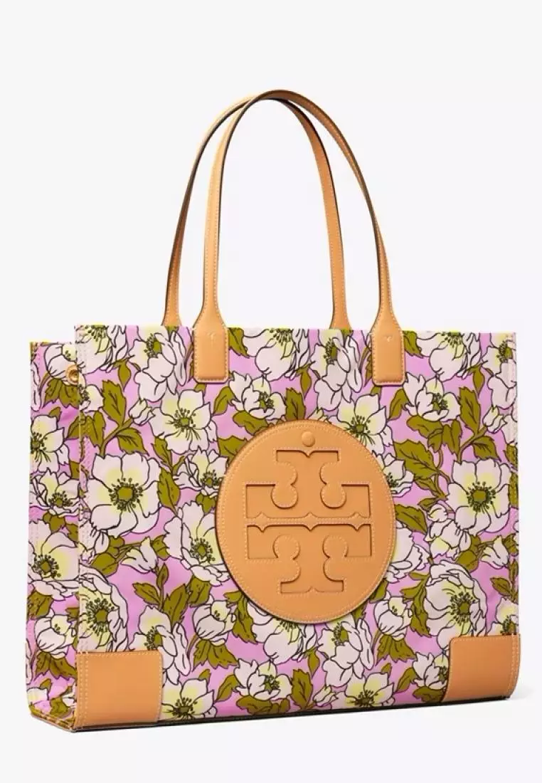 Ella canvas 2025 floral tote bag
