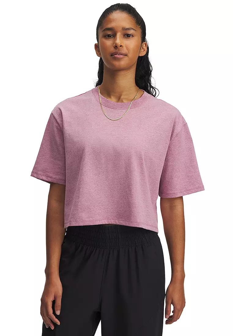 Jual Under Armour Rival Women's Short Sleeves T-Shirt Original