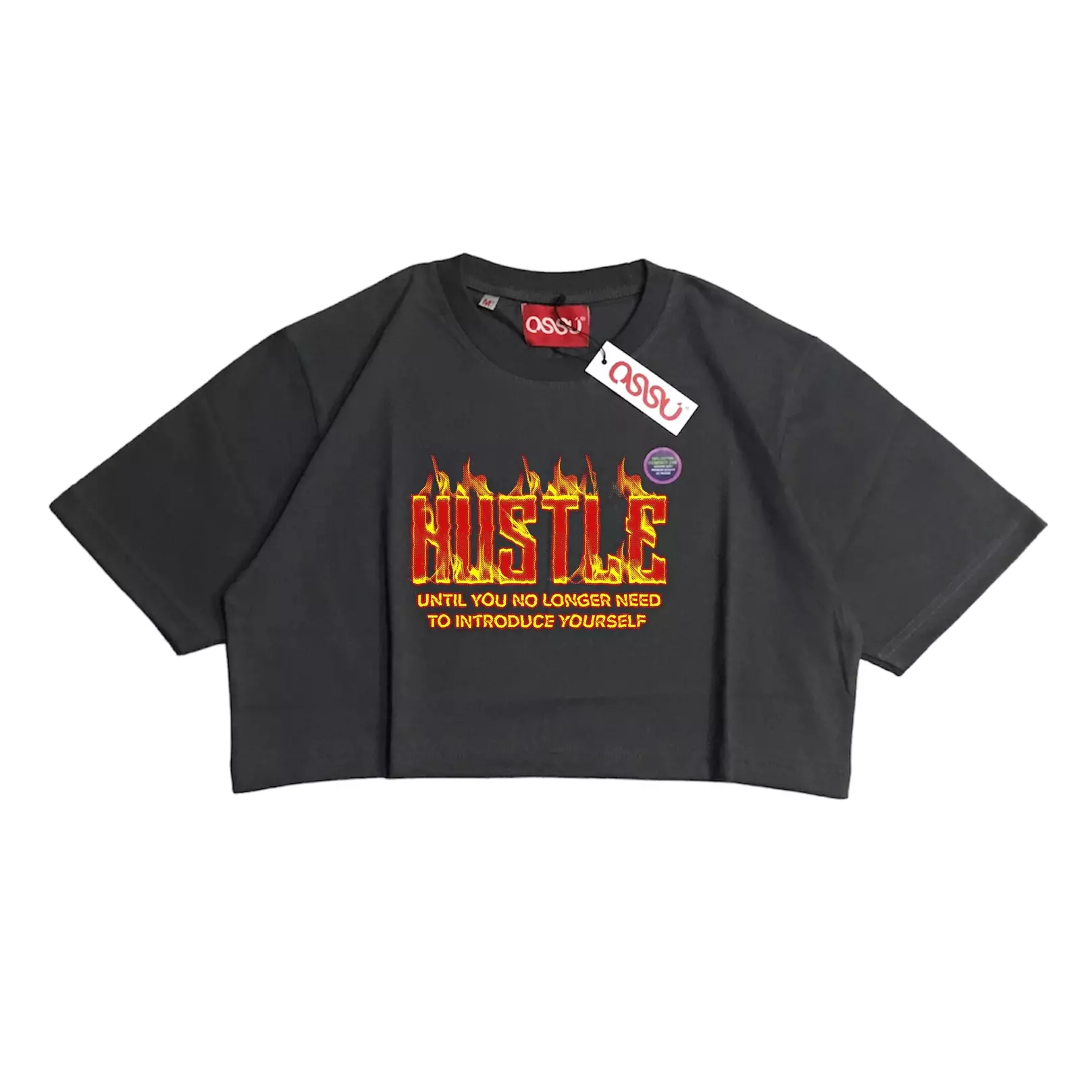 Ossu Crop Top DTF Series Hustle Combed 24S