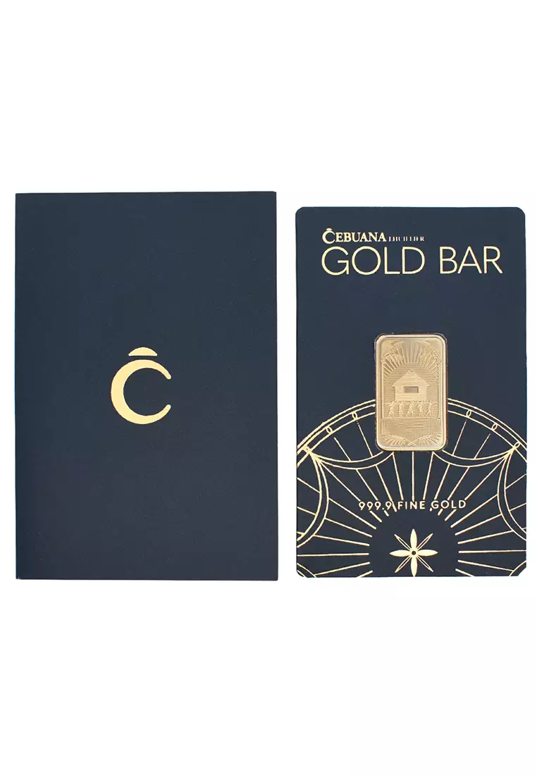 Cebuana Lhuillier 24K Bayanihan Design Gold Bar