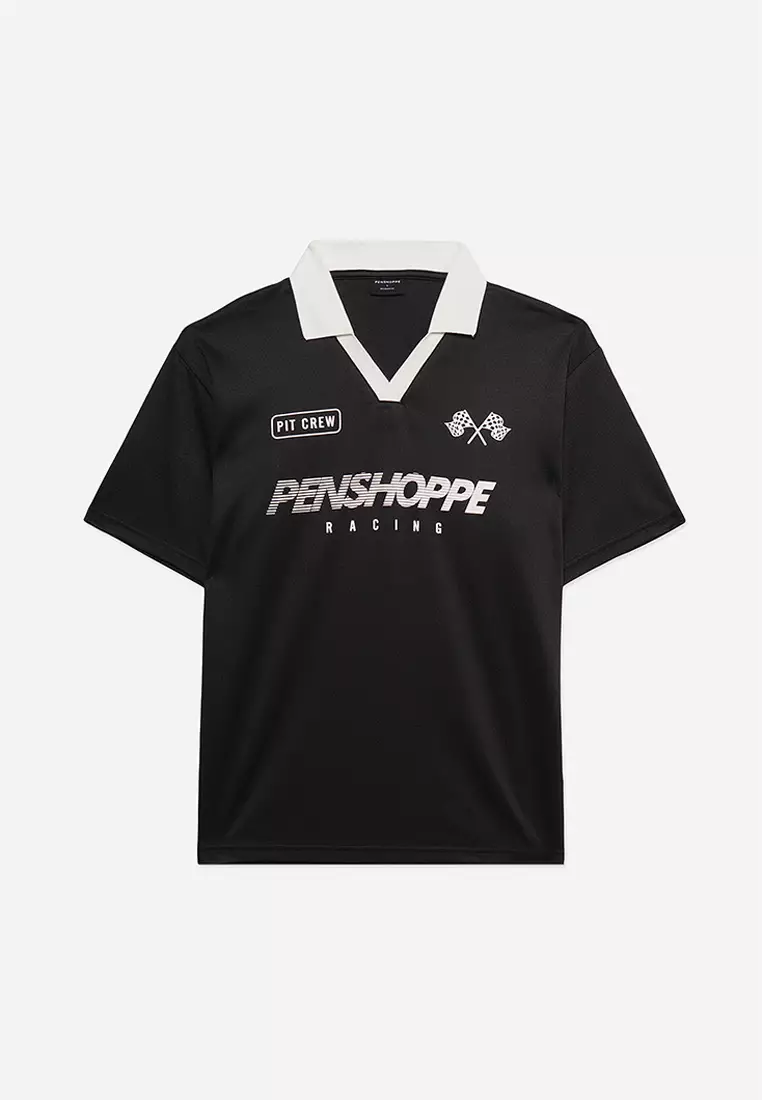 新品　BRIEFING LOGO LINE POLO RELAXED FIT Buy Penshoppe Racing Relaxed Fit Graphic Polo 2025 Online