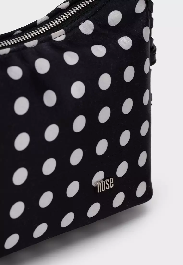 ADJUSTABLE STRAP TOTE BAG WITH WOVEN HANDLE