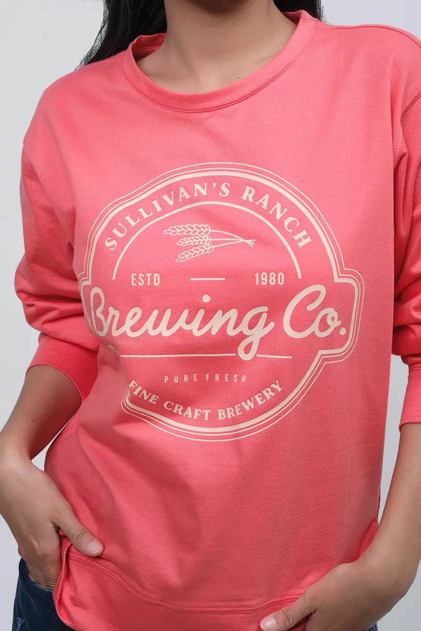 Sweater Wanita Ley Spiced Coral