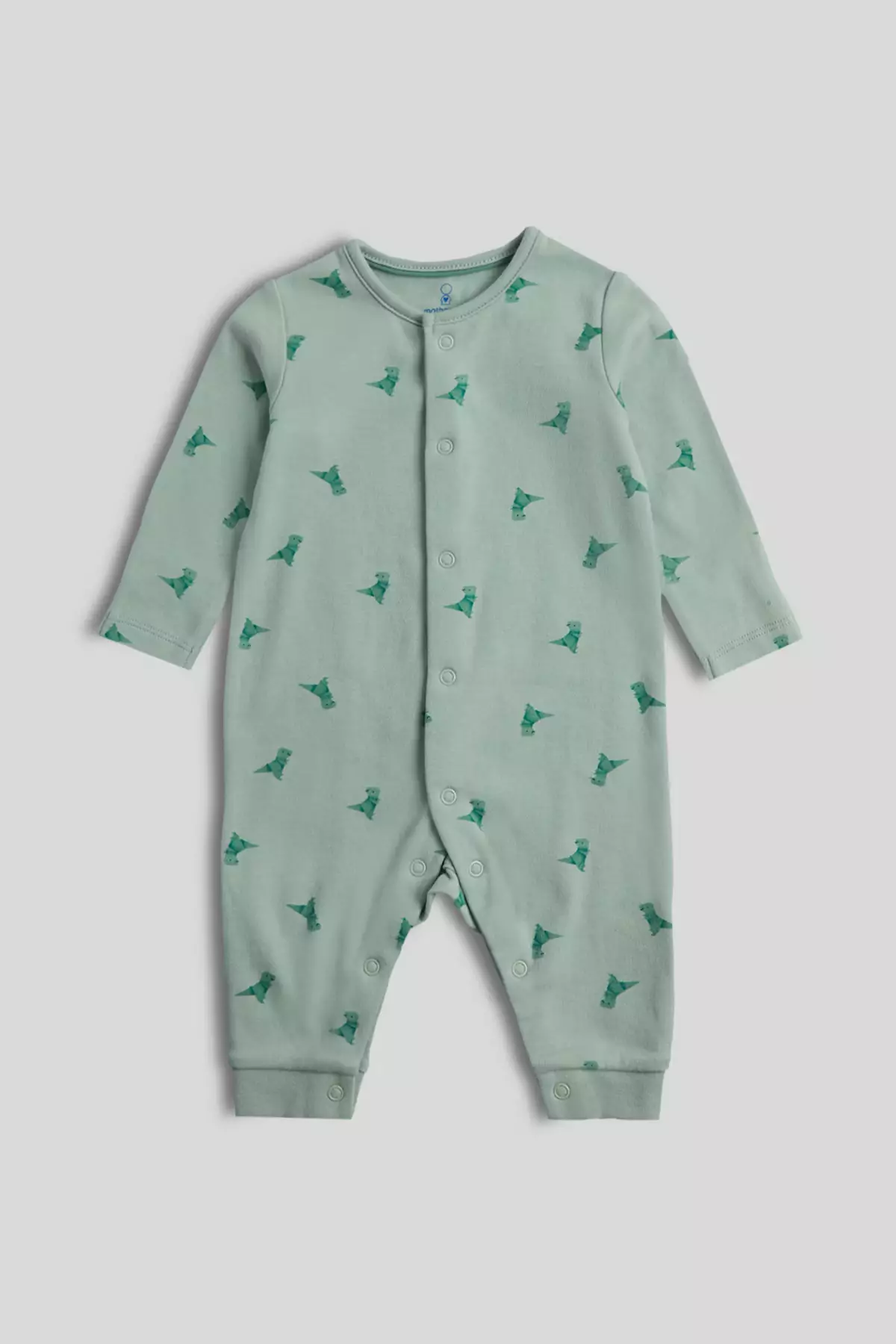 Mothercare Dinosaur 8-Piece Outfit Gift Set - Set Baju Anak Bayi Laki-laki (Biru Hijau Putih)