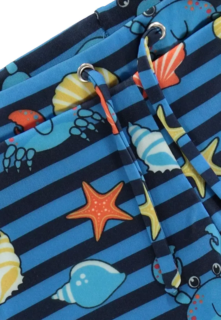 UV50 Swimming trunks with crabs