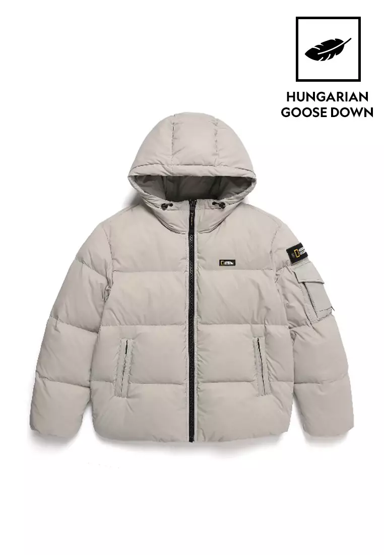 Unisex GOLDEN MOLE Hooded Down Jacket