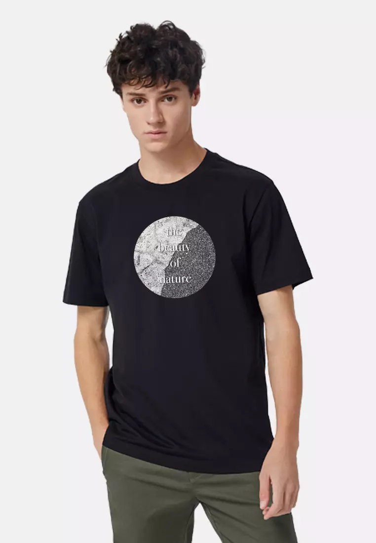 [Print-To-Order] Giordano The Beauty of Nature Print Tee Collection: Rubble (1)