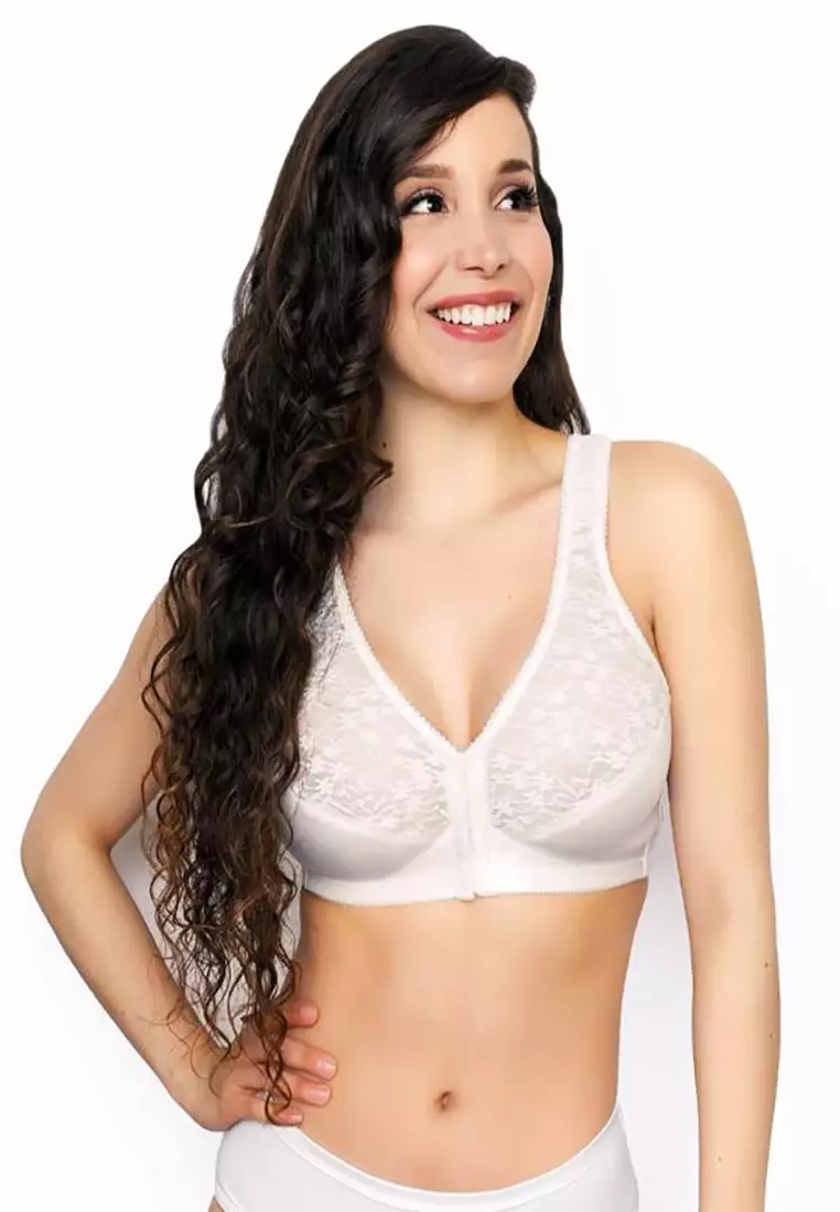 Buy Exquisite Form Front Close With Lace Posture Bra Online