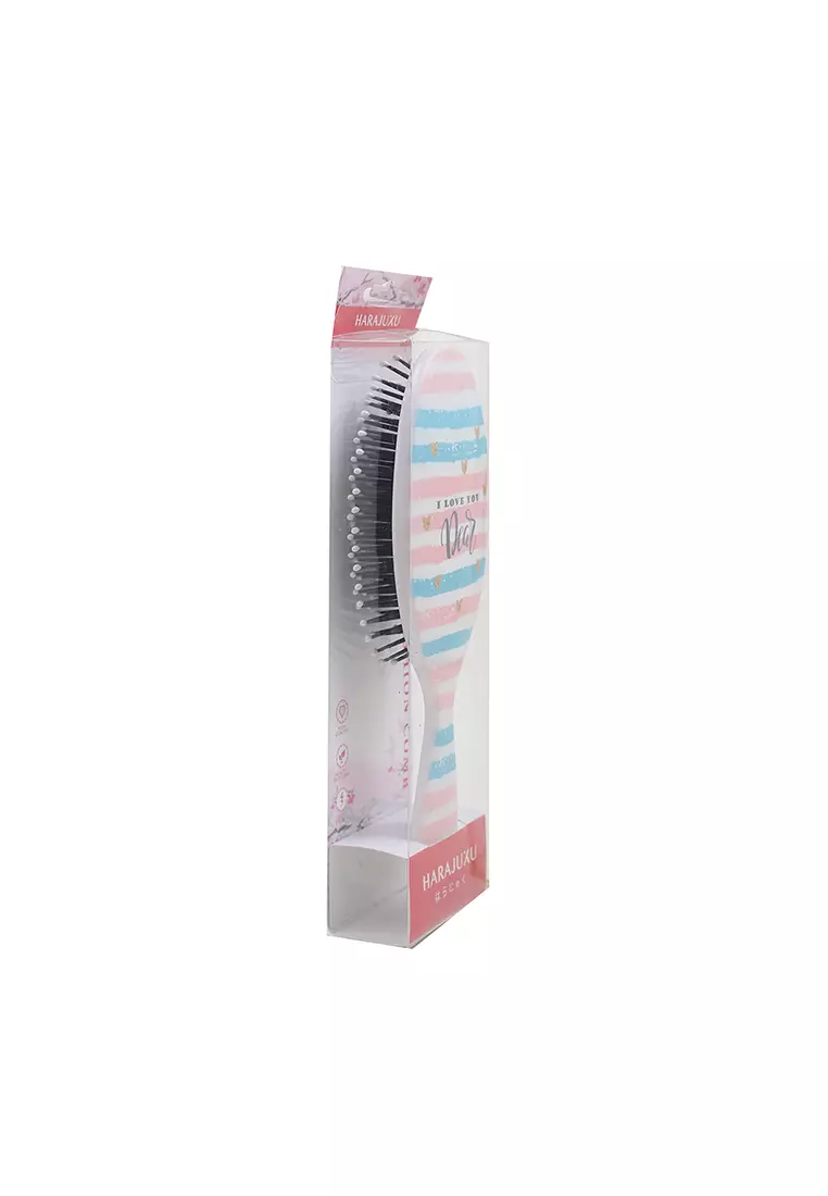 L.Blend Hair Comb Large I Love You Dear Type G White