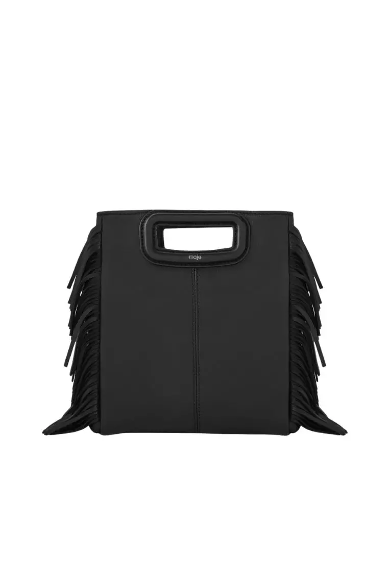 Buy Maje Leather M Bag 2023 Online