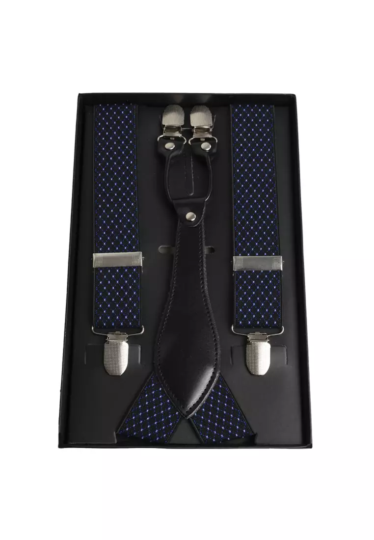 Houseofcuff Suspender Tali Jojon Karet ikat pinggang pria dewasa besar A06