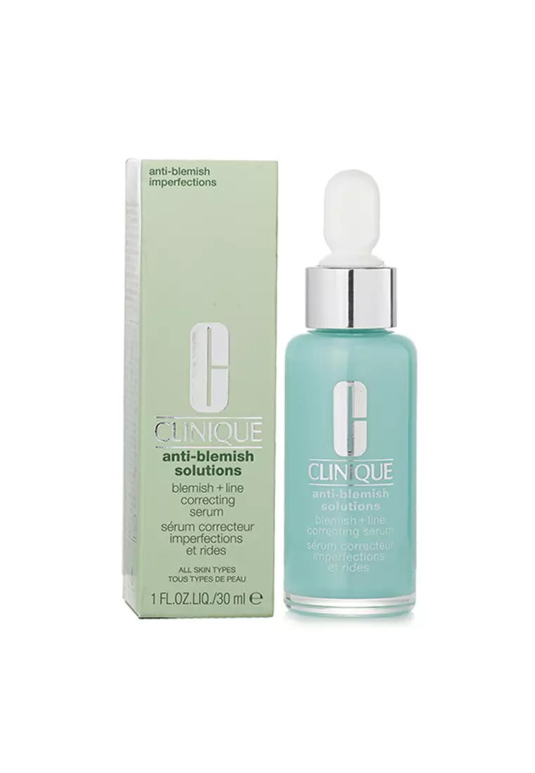 CLINIQUE - Anti-Blemish Solutions Blemish + Line Correcting Serum 30ml/1oz.