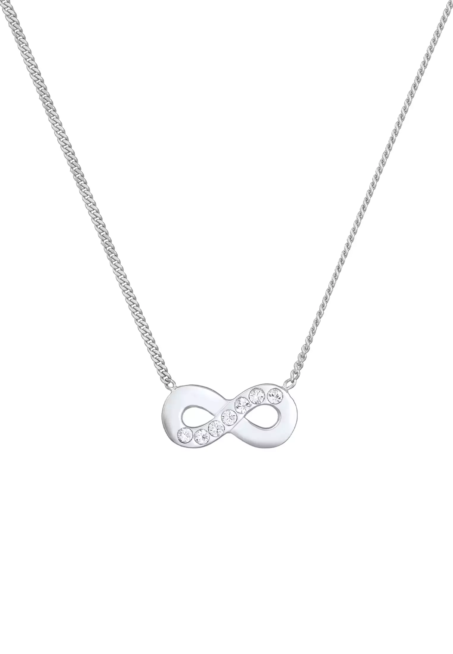 Necklace Infinity Symbol Embellished with Crystals by Swarovski®