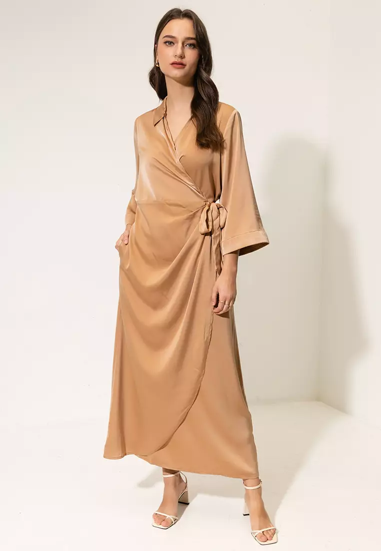 Zalora long dress muslimah cheap
