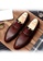 Twenty Eight Shoes red VANSA  Embossed Top Layer Cowhide Loafer VSM-F06 B3851SHC183416GS_5