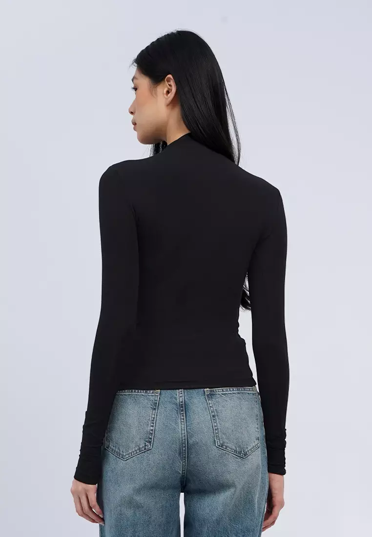 Long Sleeve Fitted Top